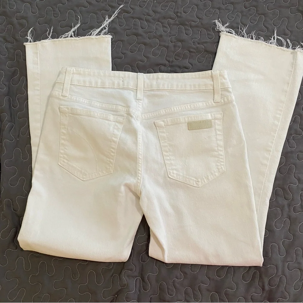 Joe's Jeans Women's White Ankle Jeans - Picture 2 of 5
